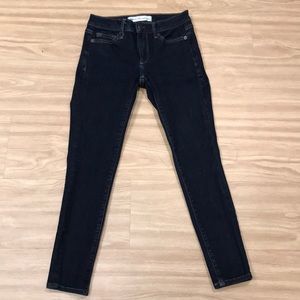 Gap jeans - dark wash raw denim look
